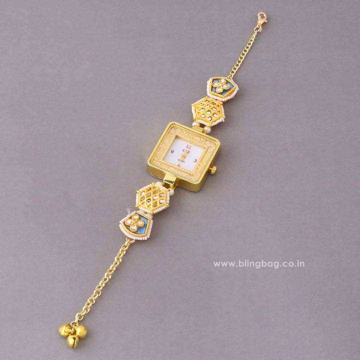 BlingBag Golden Roshnii Bracelet Watch