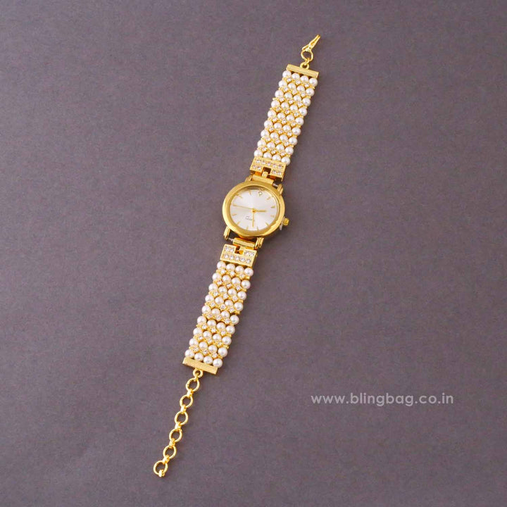 BlingBag Golden Shreyai Kashmiri Watch