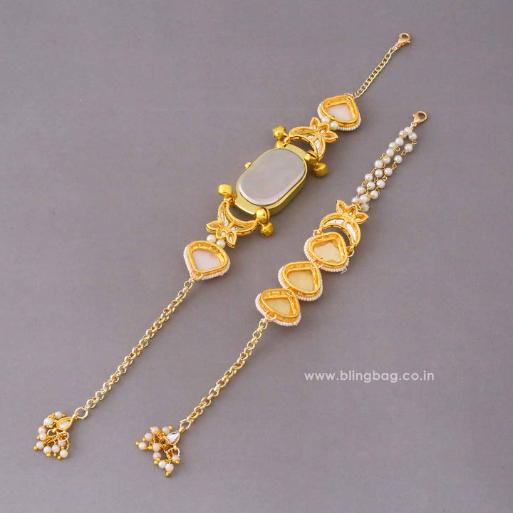 BlingBag Golden Siyaani Bracelet Watch