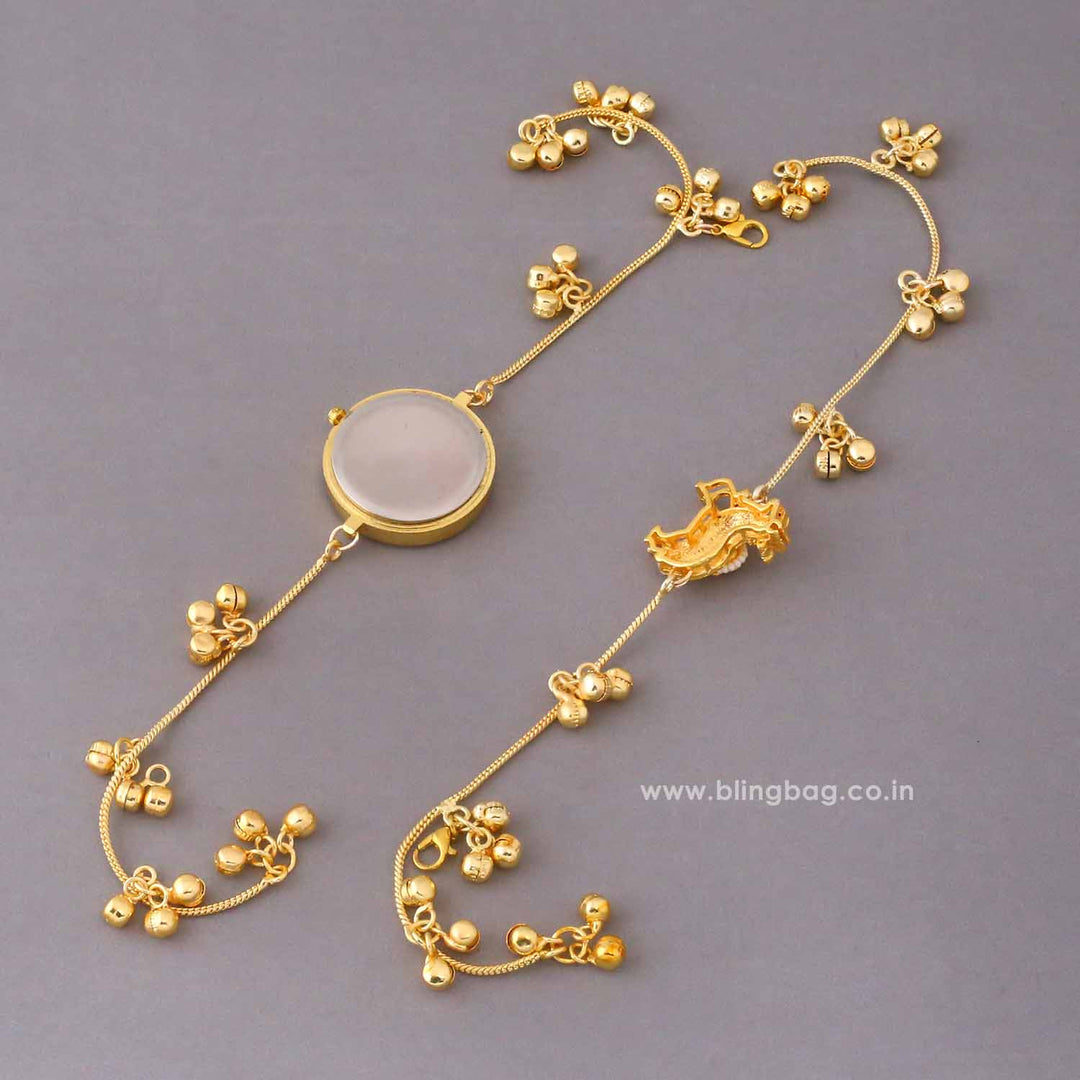 BlingBag Golden Tanviita Bracelet Watch