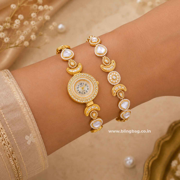 BlingBag Golden Umai Kashmiri Watch