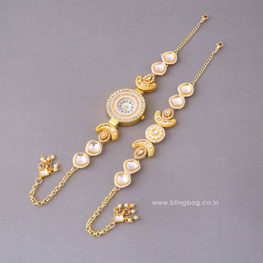 BlingBag Golden Umai Kashmiri Watch