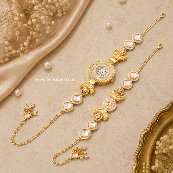 BlingBag Golden Umai Kashmiri Watch