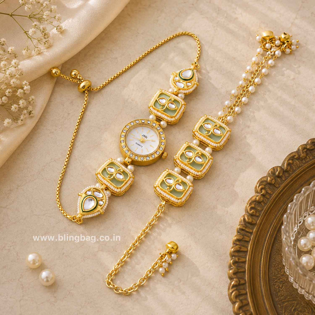 BlingBag Golden Vanya Bracelet Watch