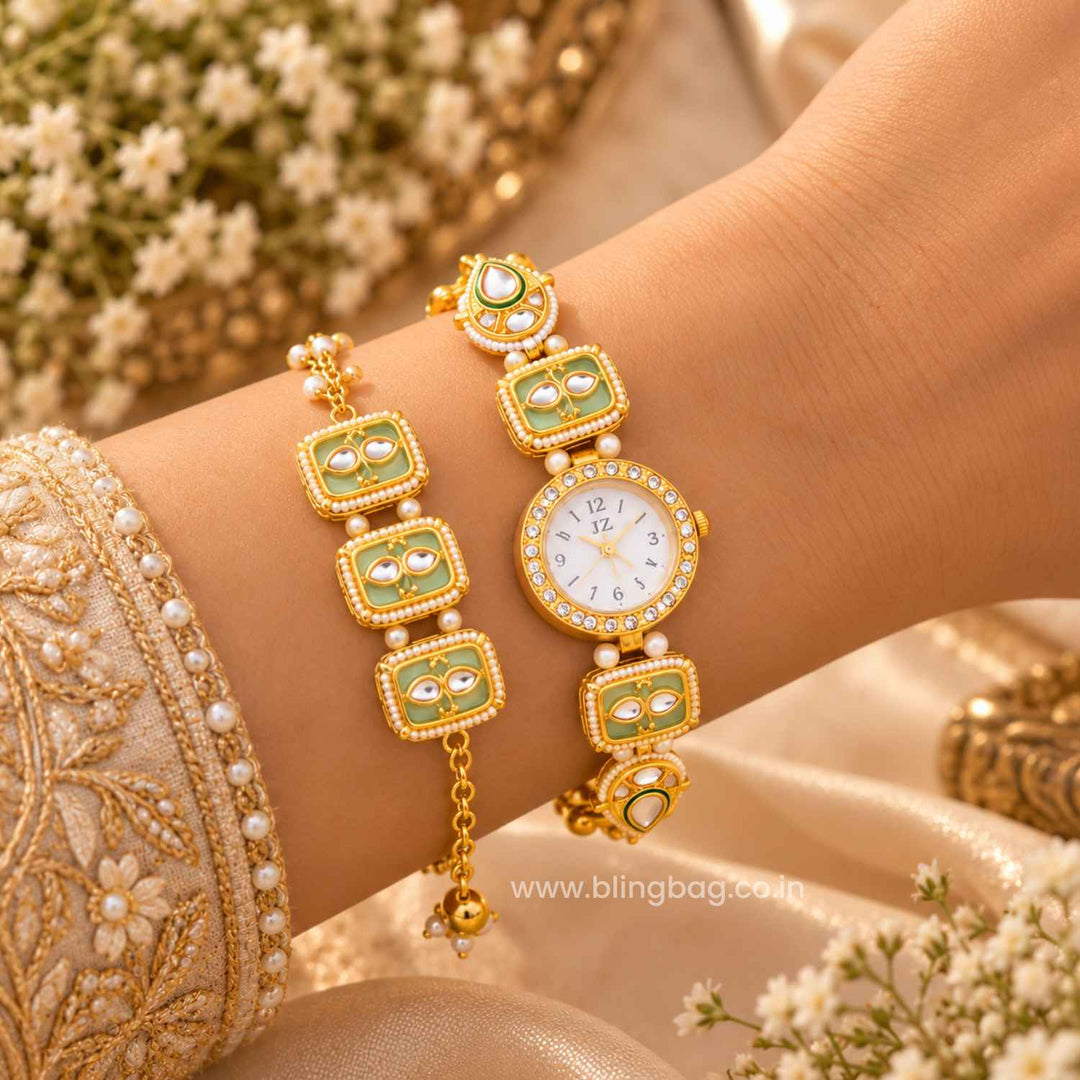 BlingBag Golden Vanya Bracelet Watch