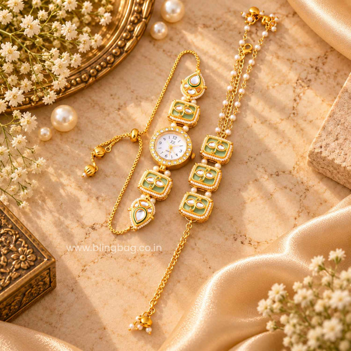 BlingBag Golden Vanya Bracelet Watch