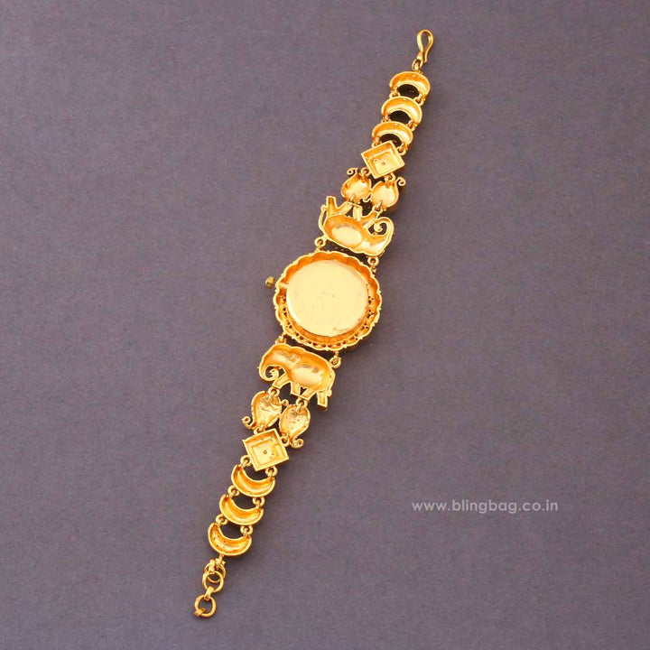 BlingBag Golden Yashikaani Heritage Watch