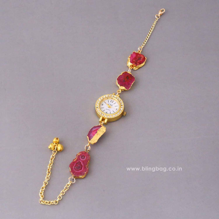 BlingBag Golden Zoyaa Kashmiri Watch