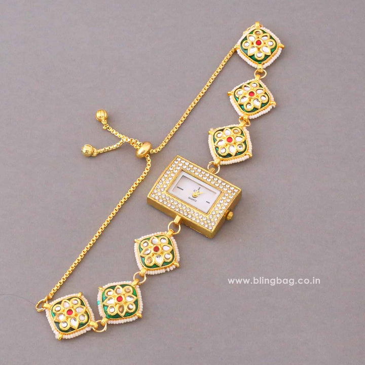 BlingBag Hiyanshree Kashmiri Adjustable Watch