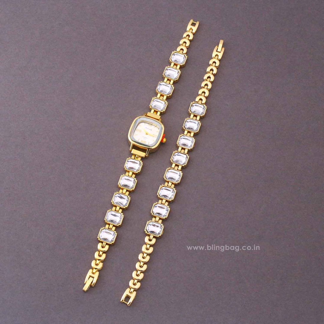 BlingBag Ivory Adoria Bracelet Watch