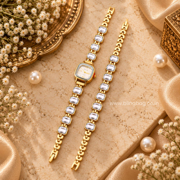 BlingBag Ivory Adoria Bracelet Watch