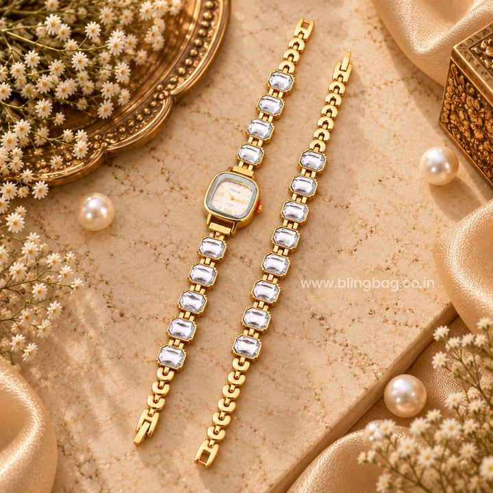 BlingBag Ivory Adoria Bracelet Watch