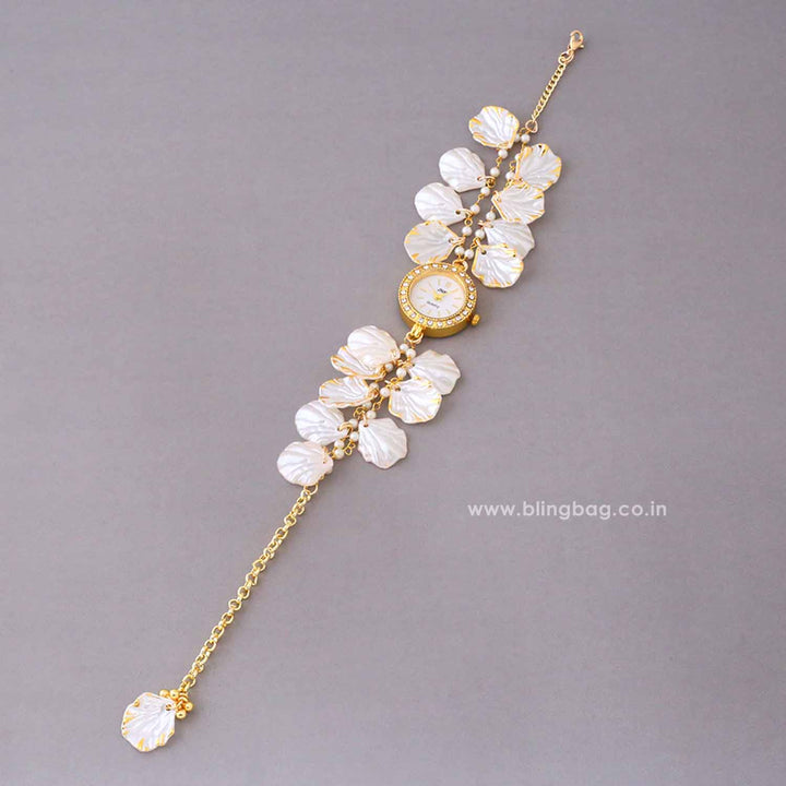 BlingBag Ivory Siyai Kashmiri Watch