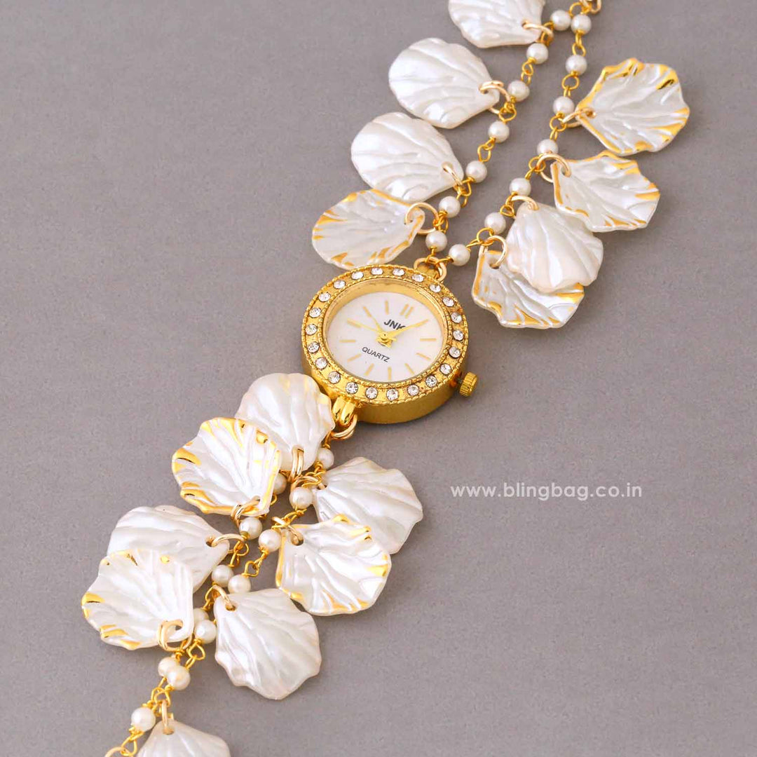 BlingBag Ivory Siyai Kashmiri Watch