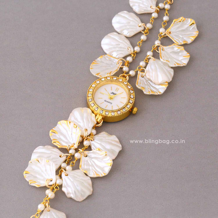 BlingBag Ivory Siyai Kashmiri Watch