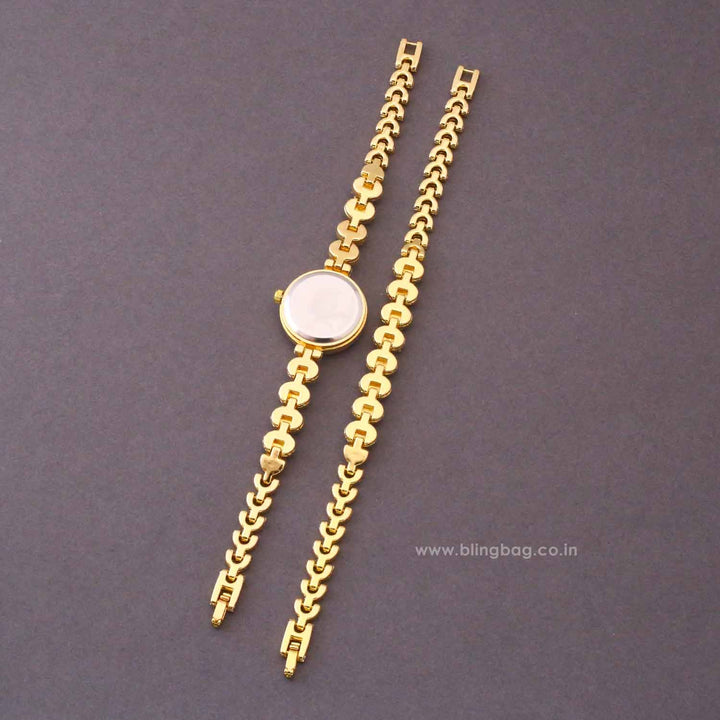 BlingBag Ivory Vairini Bracelet Watch