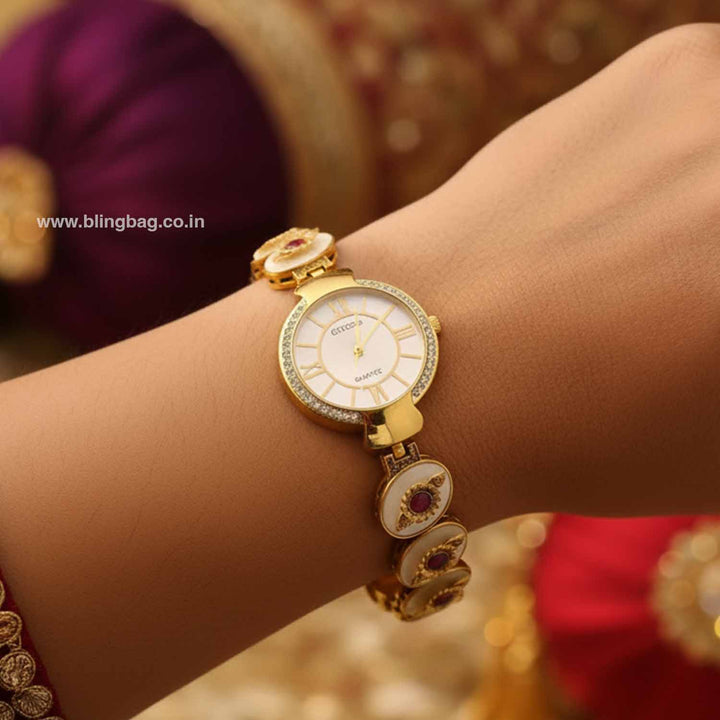 BlingBag Kavyai Heritage Watch