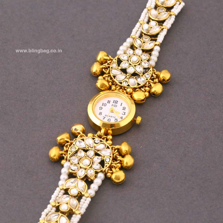 BlingBag Klisaha Kundan Watch