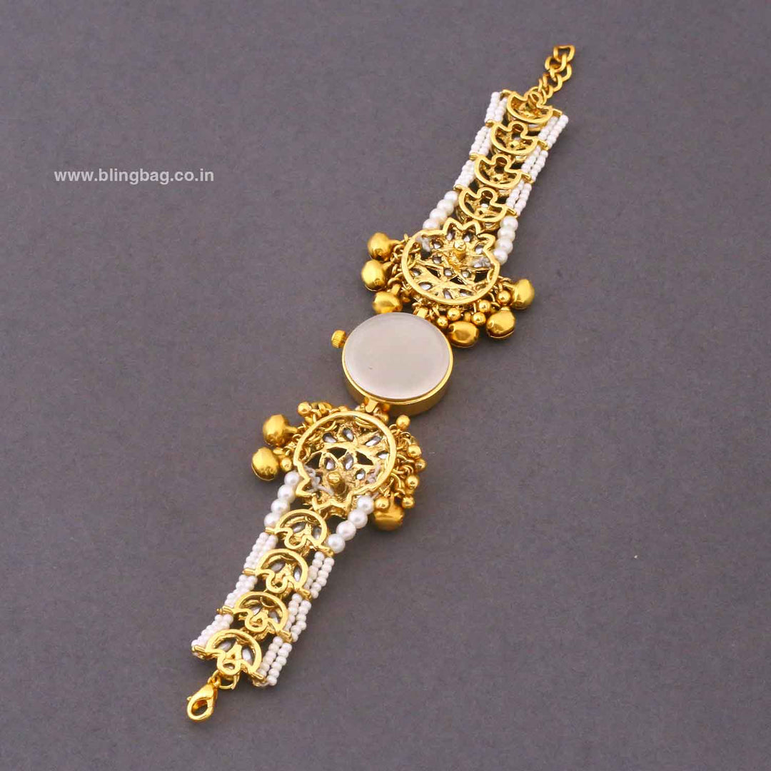 BlingBag Klisaha Kundan Watch