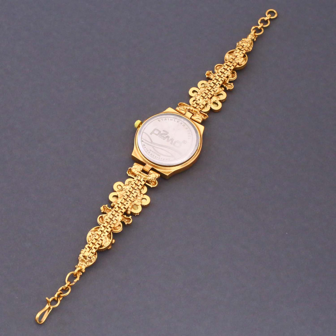 Bling Bag Royal White Dial Bridal Watch