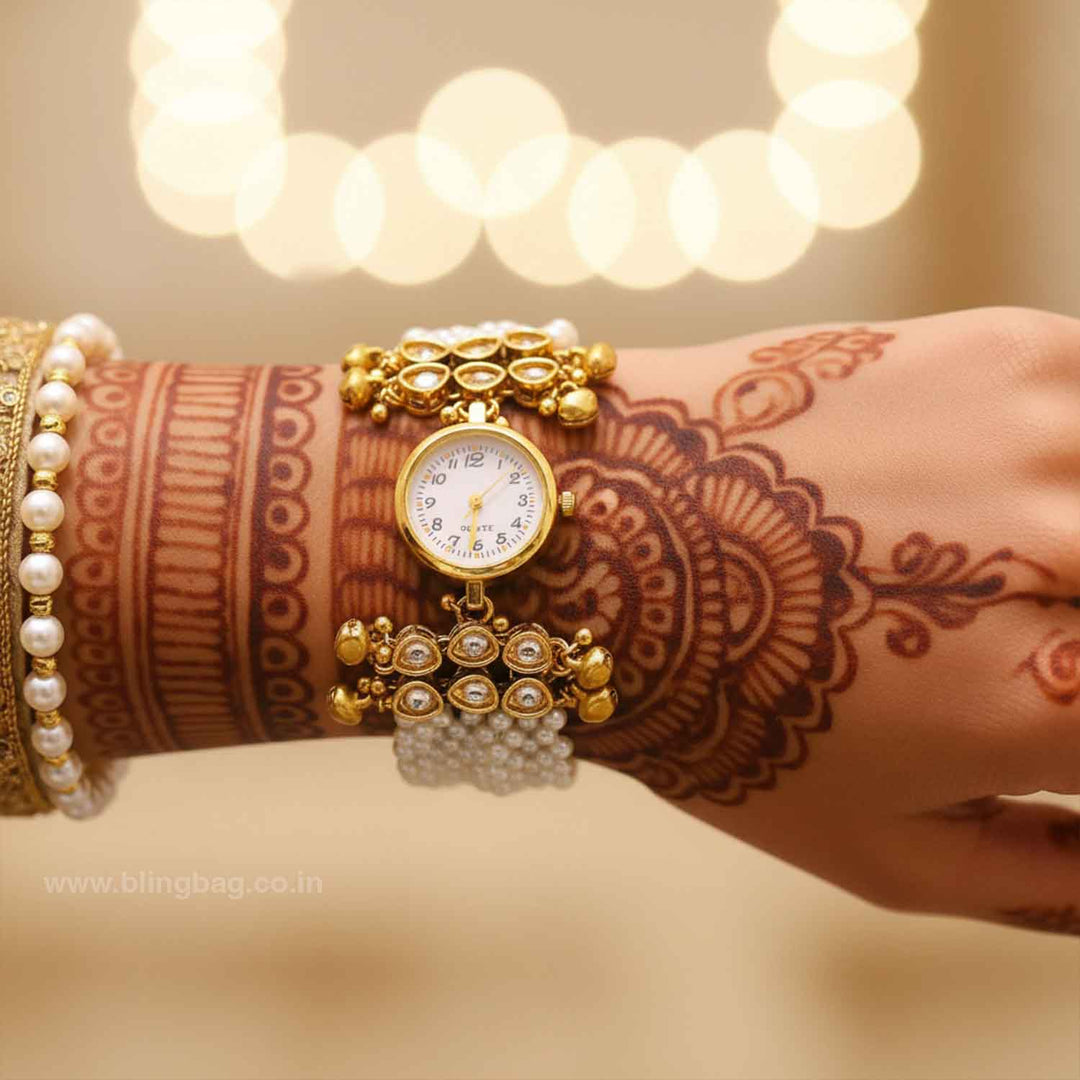 BlingBag Leenika Kundan Watch