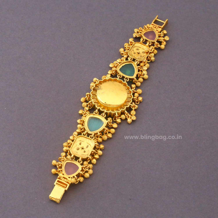 BlingBag Multicolor Gulnaar Germ Bracelet Watch