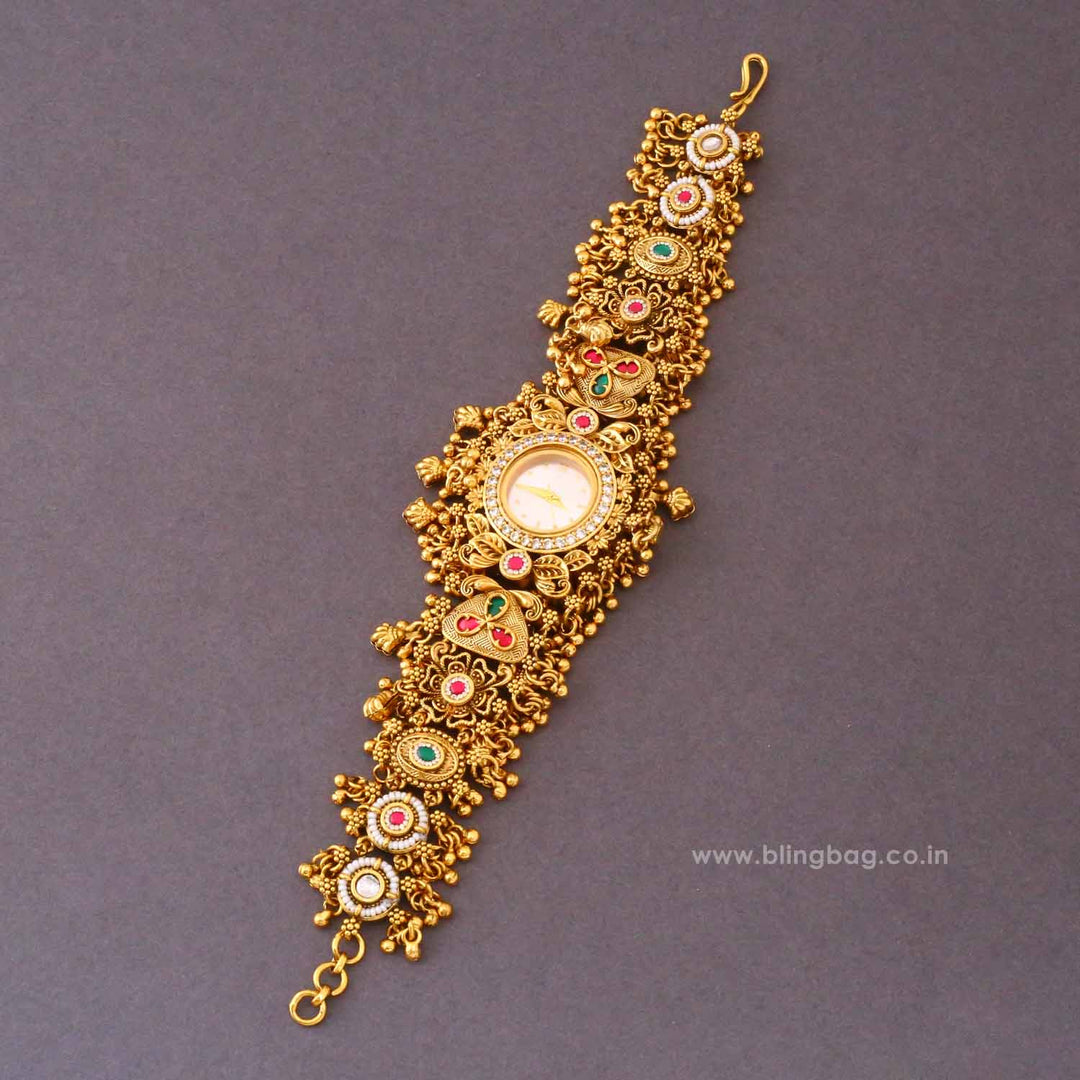 BlingBag Multicolor Ishitaita Heritage Watch-I