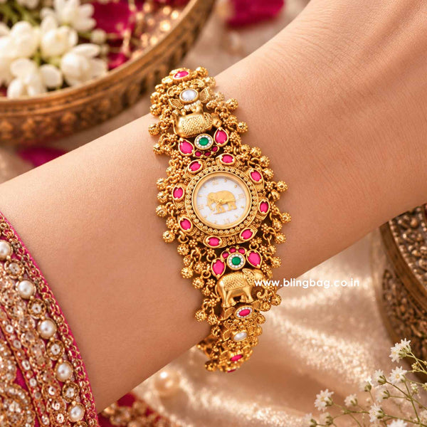 BlingBag Multicolor Jiya Heritage Watch