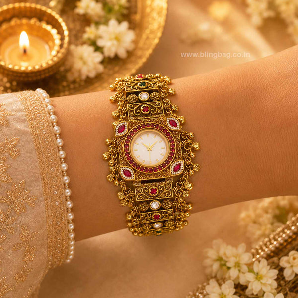 BlingBag Multicolor Kiaraani Heritage Watch