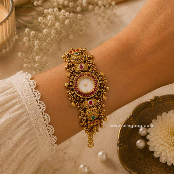 BlingBag Multicolor Nazaakat Heritage Watch
