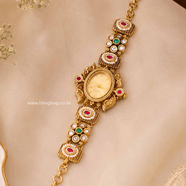 BlingBag Multicolor Noorshahni Heritage Watch - I