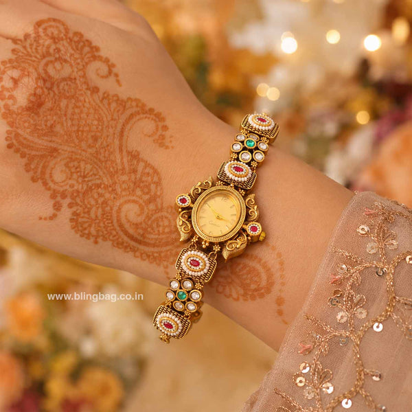 BlingBag Multicolor Noorshahni Heritage Watch - I