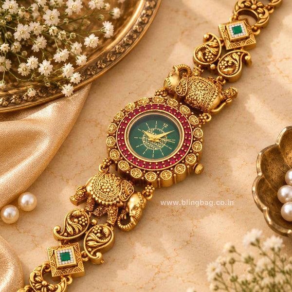 BlingBag Multicolor Payalsha Heritage Watch -  II