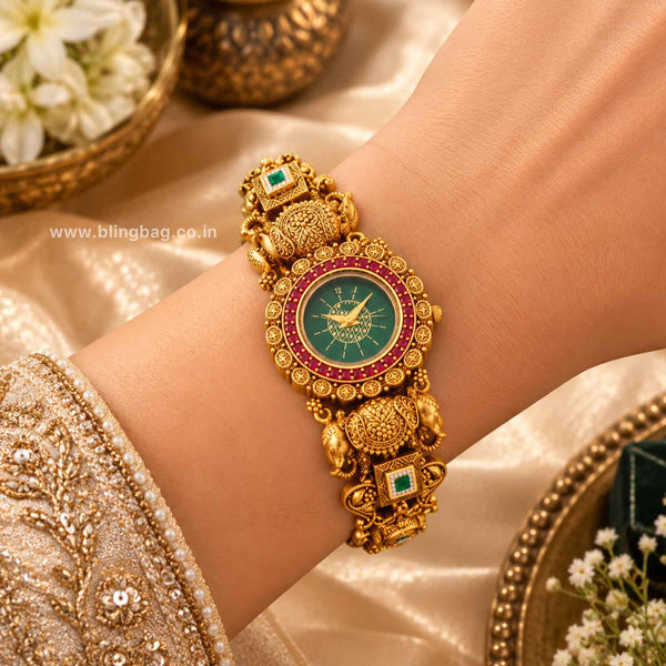 BlingBag Multicolor Payalsha Heritage Watch -  II