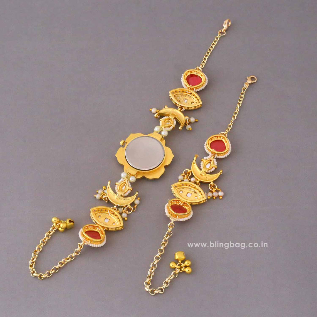 BlingBag Multicolor Poojaya Bracelet Watch