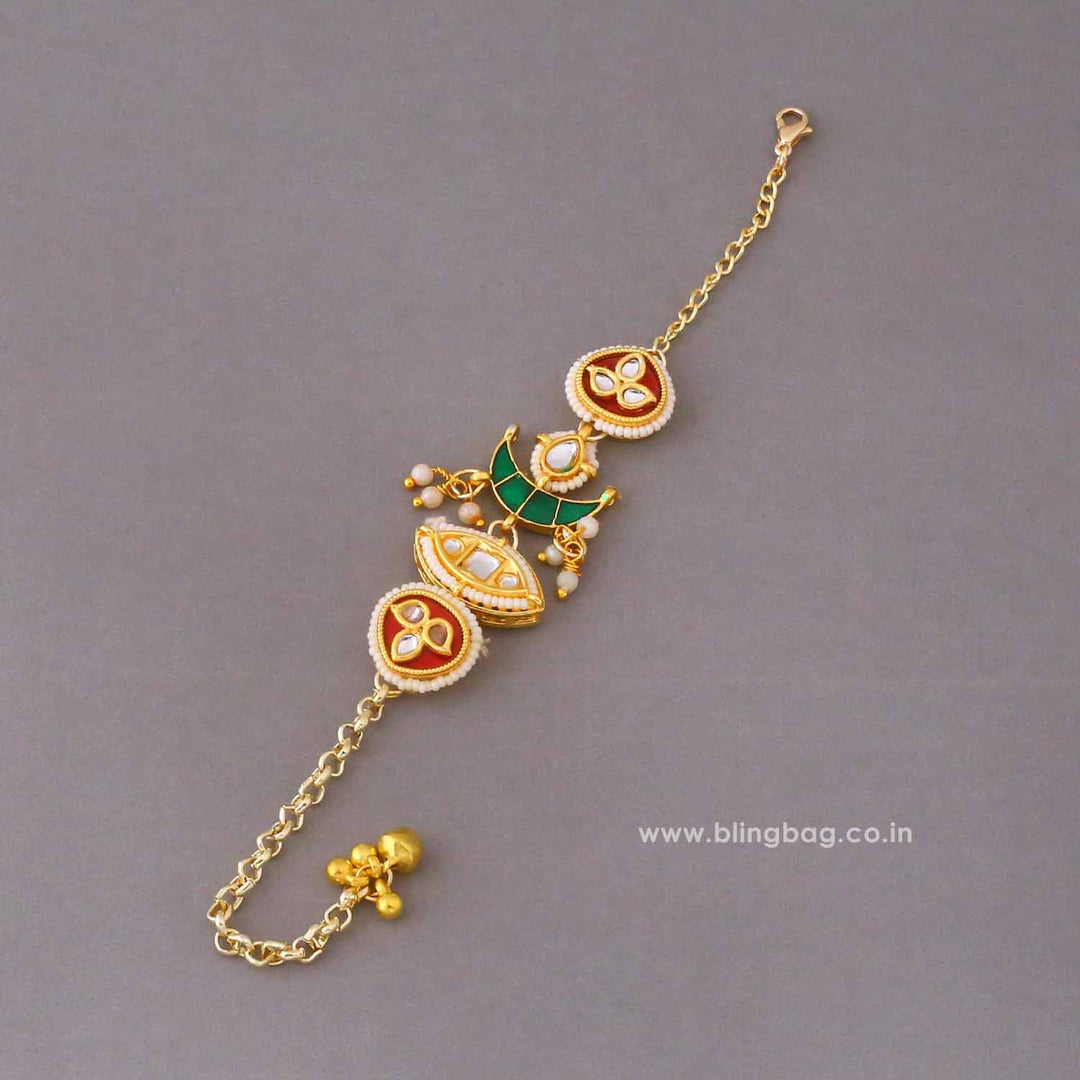 BlingBag Multicolor Poojaya Bracelet Watch
