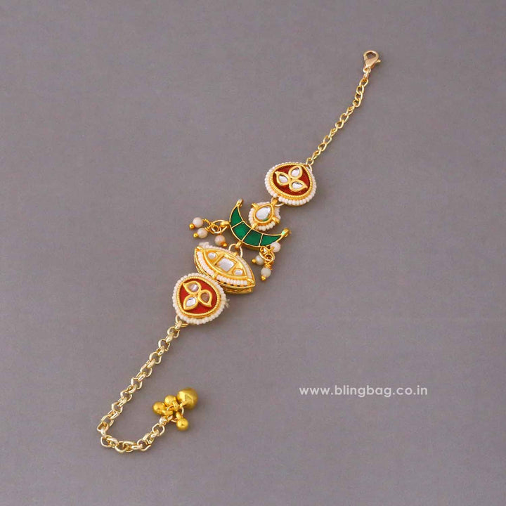 BlingBag Multicolor Poojaya Bracelet Watch