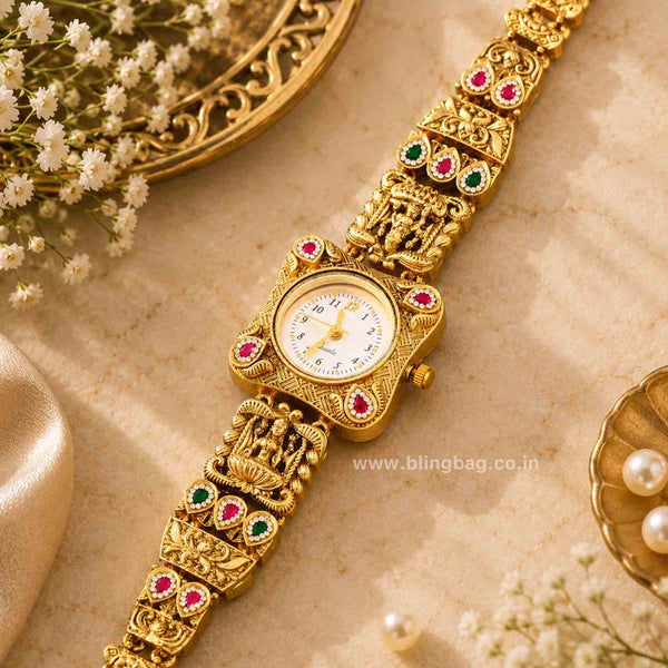 BlingBag Multicolor Snehaya Heritage Watch -  III