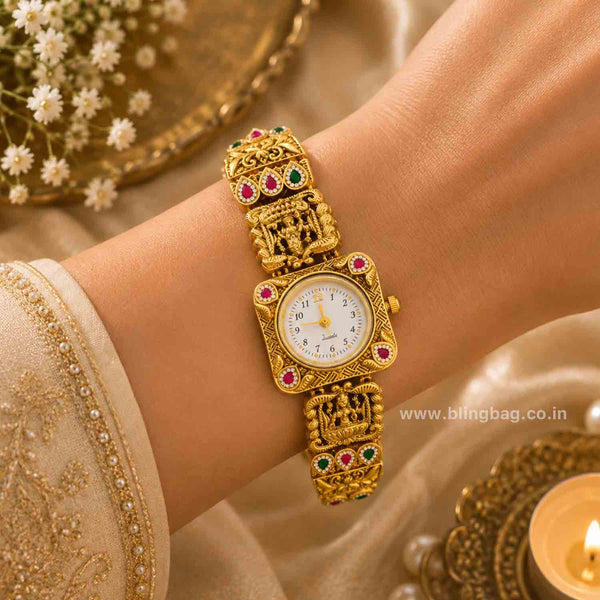 BlingBag Multicolor Snehaya Heritage Watch -  III