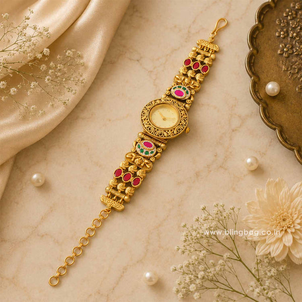 BlingBag Multicolor Taraani Heritage Watch