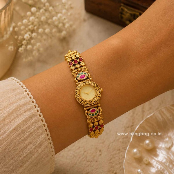 BlingBag Multicolor Taraani Heritage Watch