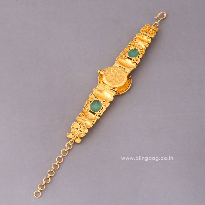 BlingBag Golden Vidyaa Heritage Watch