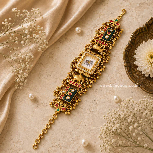 BlingBag Multicolor Tarai Heritage Watch