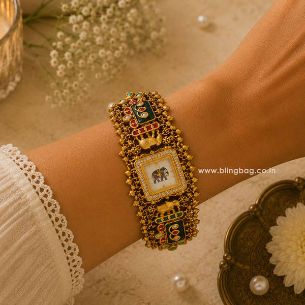 BlingBag Multicolor Tarai Heritage Watch