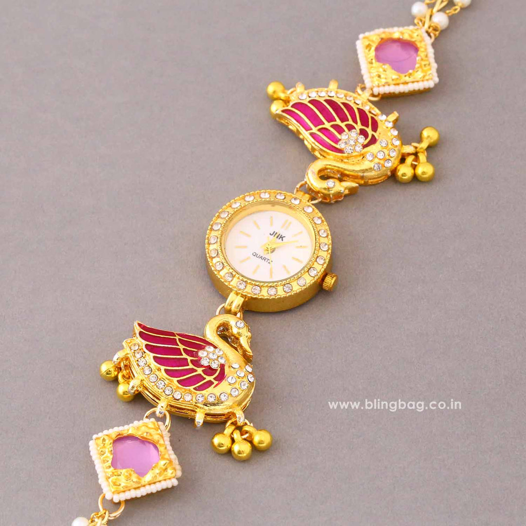 BlingBag Multicolor Vedika Kashmiri Watch