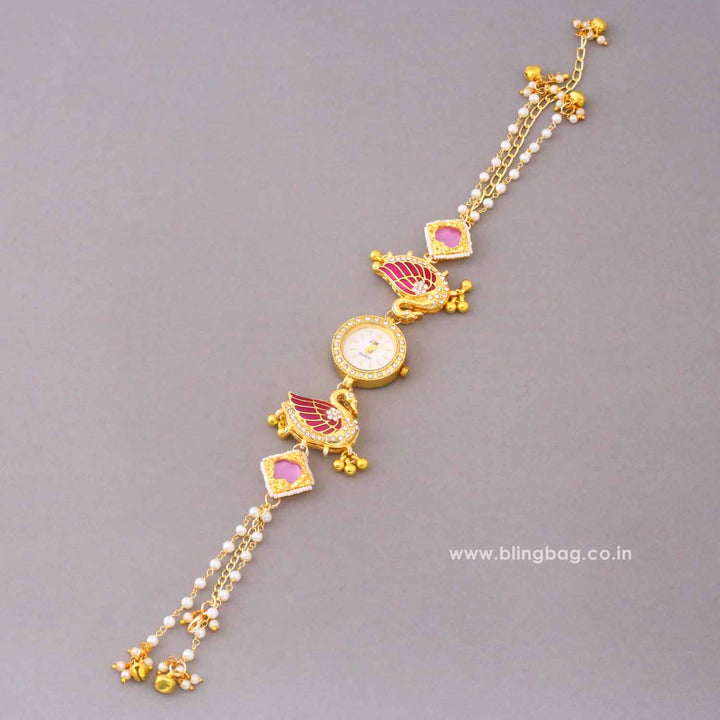 BlingBag Multicolor Vedika Kashmiri Watch