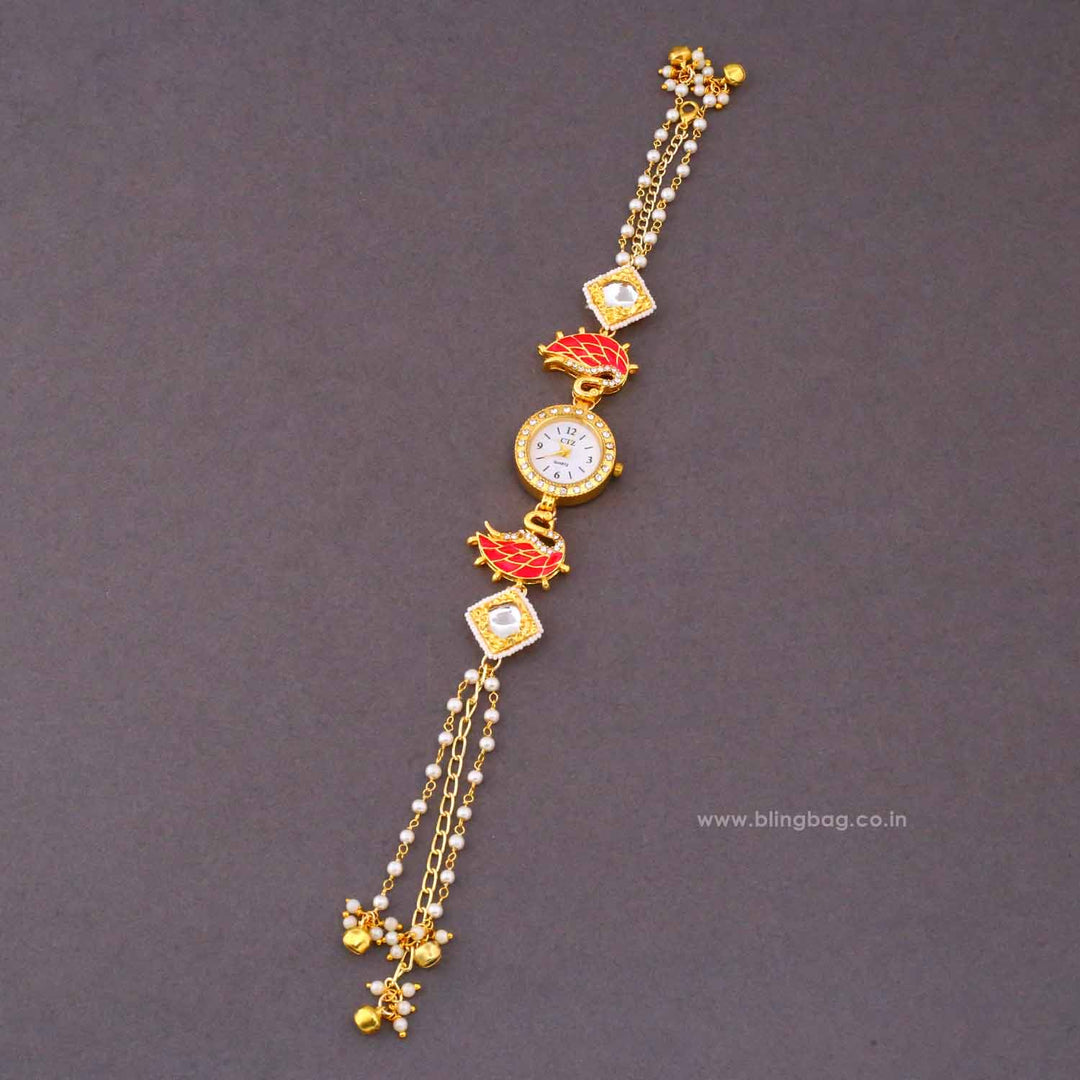 BlingBag Multicolor Vedika Kashmiri Watch