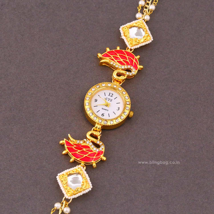 BlingBag Multicolor Vedika Kashmiri Watch