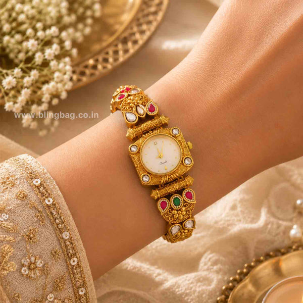 BlingBag Multicolor Vidyashi Heritage Watch -  II