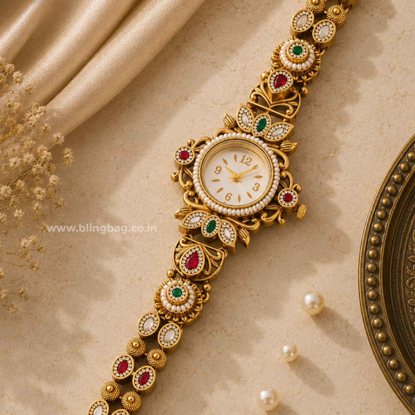 BlingBag Multicolor Vidyaya Heritage Watch